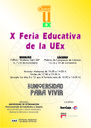 Cartel X Feria Educativa UEx