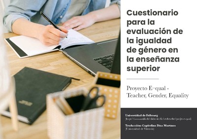 Cuestionario para la evaluación de la igualdad de género en la enseñanza superior2