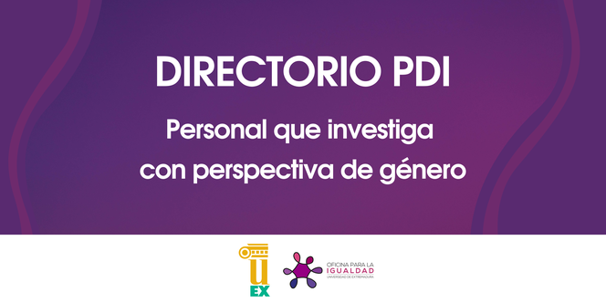 Banner PDI investigador género