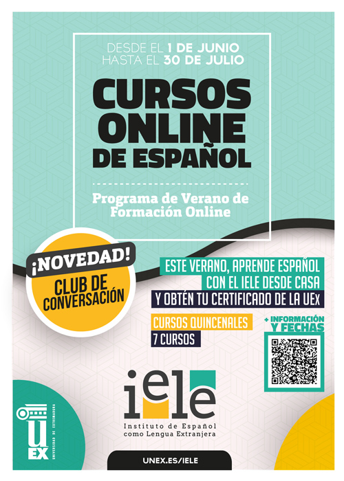 alquiler Elasticidad ensillar Cursos Español para Extranjeros ( IELE ) — Portal de la UEX - Bienvenido a  la Universidad de Extremadura