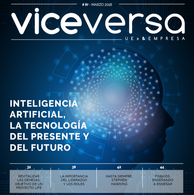 El nuevo número de la revista Viceversa centra su portada en una tecnología  tan revolucionara como cotidiana: la inteligencia artificial — Portal de la  UEX - Bienvenido a la Universidad de Extremadura