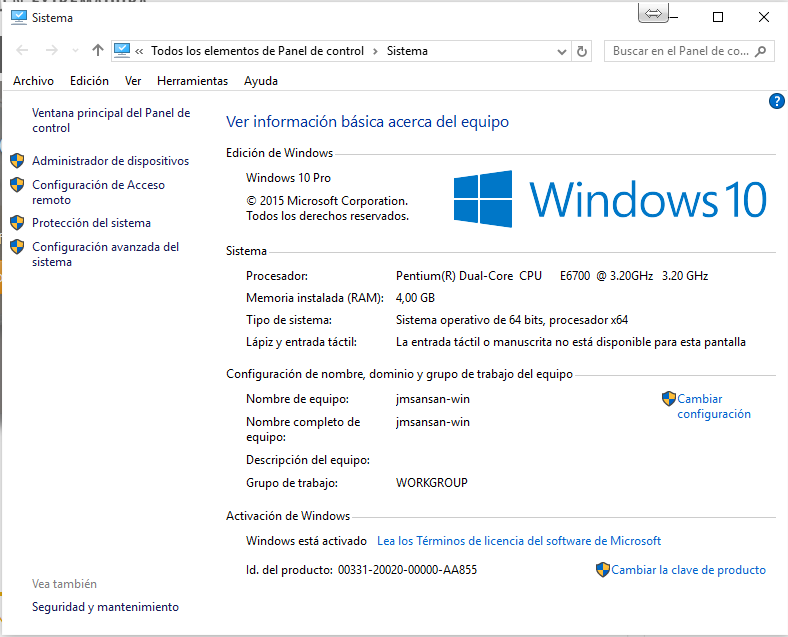 Activación Windows 10 (2)