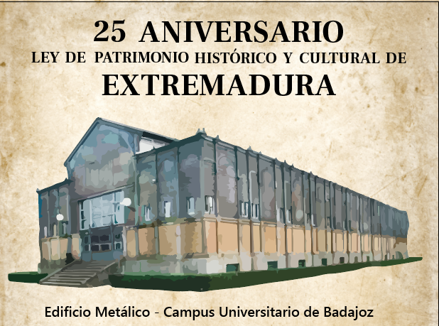 Dibujo del Edificio Metálico del Campus de Badajoz