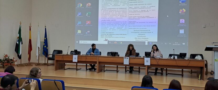 Acto Inaugural De Las V Jornadas Del Seminario Permanente De Investigación Y Docencia Desde El Feminismo en la Facultad de Formación del Profesorado de Cáceres