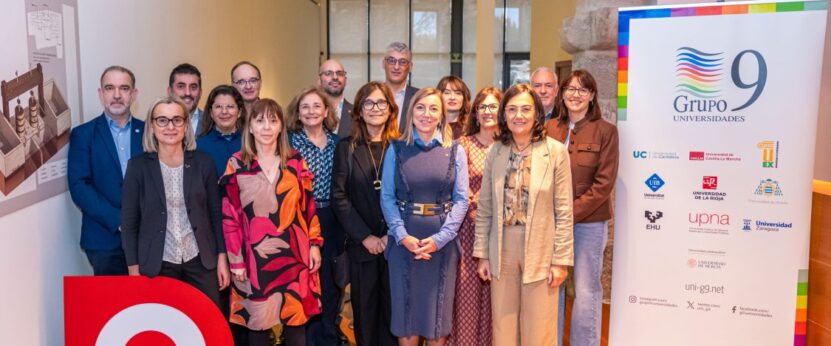 Foto de grupo G9 Ordenación Académica en UniRioja